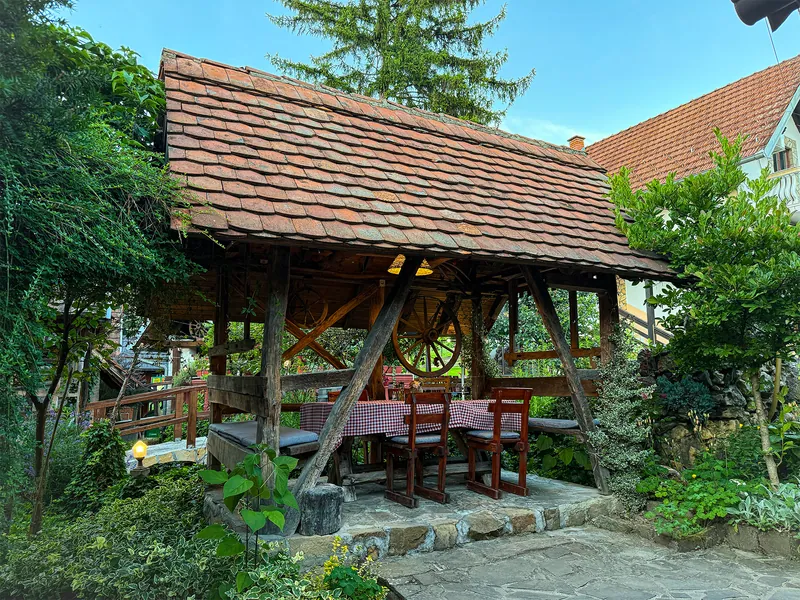 Bašta etno restorana Marco Polo